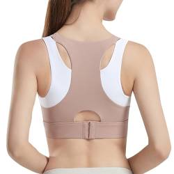 Necalisi still BH Rosa Sport BH Klassische Damen Büstenhalter Ohne Bügel Ringerrücken Sports Bras Fuer Yoga Fitness Training Sport BH große brüste XL von Necalisi