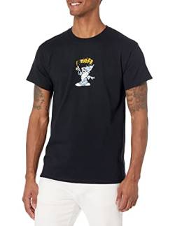 NEFF Herren Floral Elevated Peace T-Shirt, Believe Black, Mittel von Neff