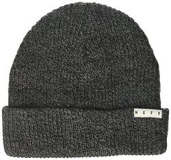 NEFF Unisex Fold Heather Beanie-Mtze, Schwarz/Charcoal, Einheitsgröße von Neff