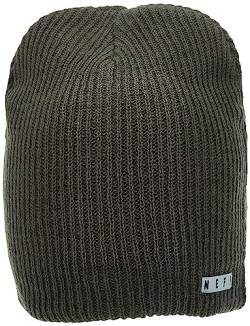 Neff Herren Daily Warm Slouchy Soft Headwear Beanie-Mütze, Dunkelgrau, Einheitsgröße von Neff