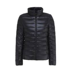 Nemopter Damen-Daunenjacke, leicht, Winterjacke, faltbar, ultradünn, ultraleicht, Damen, Herbst, Winter, Daunenjacke, Wanderjacke, Damenjacke, XS-L, Schwarz , 32 von Nemopter