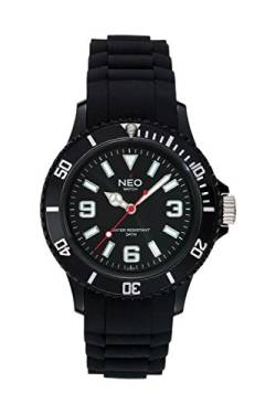 NEO watch NICE-1 Black Unisex Armbanduhr N1-001 von Neo watch