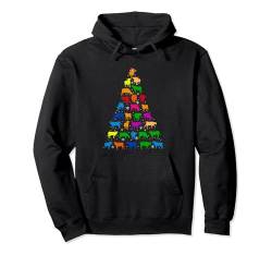 Lustige Kuh Geschenke Männer Frauen Kinder Kuh Hässliche Weihnachten Kuh Pullover Hoodie von Nerrrdy