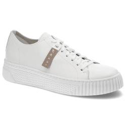 Weiße Sneakers Nessi Bequeme Damen Lederschuhe von Nessi