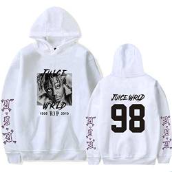 Nest Home Juice Wrld Sweatshirt Unisex Casual Hoodies, Hip Hop Kapuzenpullover für Männer Frauen von Nest Home