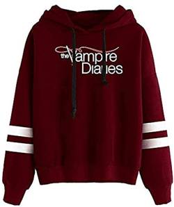 Nest Home The Vampire Diaries Hoodie Sweatshirts Frauen Druck Pullover von Nest Home