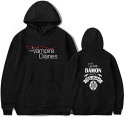 Nest Home The Vampire Diaries Merch Hoodies Damen / Herren Langarm Pullover Sweatshirts Harajuku Casual Kapuzenkleidung Unisex von Nest Home