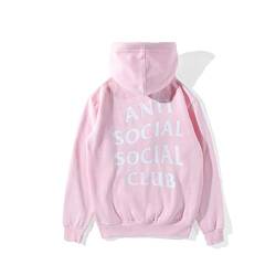 Nest Home Unisex Männer Frauen Hüfte Pop Pulli Mit Kapuze Sweatshirt Sport Mantel Jacke Mädchen (Pink, M) von Nest Home