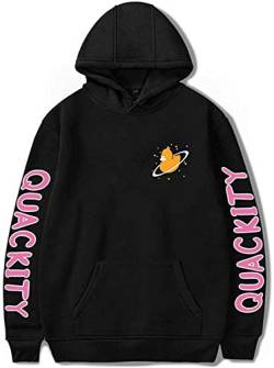 Nest Home Unisex Quackity Hoodie Pullover Frühjahr Und Herbst Hoodie Street Casual Hoodie Top von Nest Home