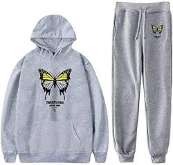 Nesthome Twenty4tim Merch zweiteiliges Set für Damen/Herren mit Langen Ärmeln und Langen Hosen von Nesthome