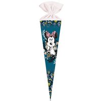 Nestler Schultüte Disney Minnie Maus Sweetheart, 70 cm, rund, mit Filzverschluss, Zuckertüte für Schulanfang von Nestler