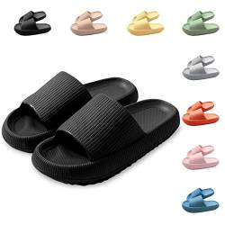 Neteson Cozyslides Original Damen Hausschuhe Wolken Schlappen Original Weich Rutschfest Badeschuhe Herren EVA Sommer Badeschlappen Sandalen Gummi Pantoletten von Neteson