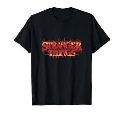 Stranger Things Brennendes Logo T-Shirt von Netflix