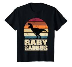 Kinder BabySaurus Dinosaurier Geburt Baby Dino Nachwuchs T-Rex Dino T-Shirt von Neugeborene Baby Kleidung & Babygeschenke