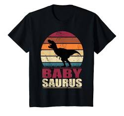 Kinder BabySaurus Dinosaurier Nachwuchs Baby Dino T-Rex Baby Saurus T-Shirt von Neugeborene Baby Kleidung & Babygeschenke