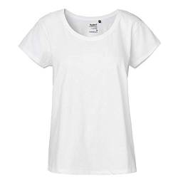 Neutral - Damen Loose Fit T-Shirt / White, L von Neutral