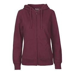 Neutral - Damen Sweatjacke 'Zip Hoodie' / Bordeaux, XL von Neutral