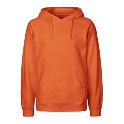 Neutral - Herren Hoodie/Orange, M von Neutral