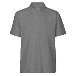 Neutral - Herren Poloshirt 'Classic' / Dark Heather, L von Neutral