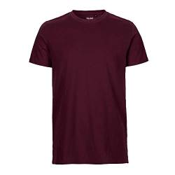 Neutral - Herren T-Shirt 'Fitted' / Bordeaux, S von Neutral