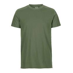 Neutral - Herren T-Shirt 'Fitted' / Military, L von Neutral