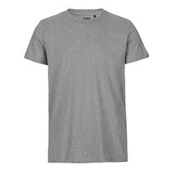 Neutral - Herren T-Shirt 'Fitted' / Sports Grey, L von Neutral