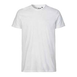 Neutral - Herren T-Shirt 'Fitted' / White, L von Neutral