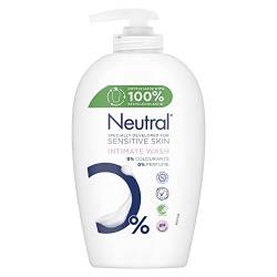 Neutral Intimseife für empfindliche Haut Sensitive Haut Parfümfrei Niedriger pH-Wert < 5 (pH-Hautneutral) 250 ml von Neutral