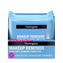 Neutrogena Makeup Remover Cleansing Face Wipes, Daily Cleansing Facial Towelettes to Remove Waterproof Makeup and Masc von Neutrogena
