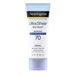 Neutrogena Ultra-Sheer Dry-Touch-Sonnenschutzmittel, SPF 70, 88 ml - Sonnenschutz von Neutrogena