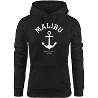 Neverless Hoodie Hoodie Damen Anker Malibu Anchor Kapuzen-Pullover Neverless® von Neverless