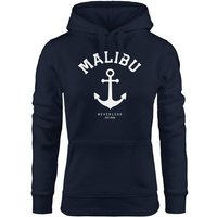 Neverless Hoodie Hoodie Damen Anker Malibu Anchor Kapuzen-Pullover Neverless® von Neverless