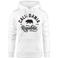 Neverless Hoodie Hoodie Damen California Republic Kapuzen-Pullover Neverless® von Neverless