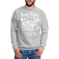 Neverless Sweatshirt Herren Sweatshirt Bus Surfing Retro Pullover Männer Neverless® von Neverless