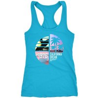 Neverless Tanktop Damen Tank-Top California Surfing Palmen Summer Racerback-Tank Neverless® von Neverless