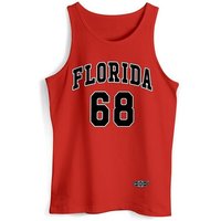 Neverless Tanktop Herren Tank-Top Print Florida 86 Trikot College Style Basketball Sport mit Print von Neverless