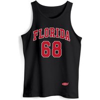 Neverless Tanktop Herren Tank-Top Print Florida 86 Trikot College Style Basketball Sport mit Print von Neverless