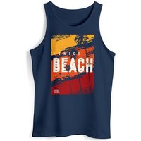 Neverless Tanktop Herren Tank-Top Sommer Venice Beach Surfing Motiv Aufdruck Strand Palm mit Print von Neverless