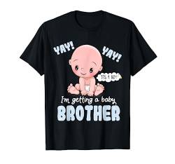 Big Brother Baby Gender Reveal Party Baby Shower T-Shirt von New Baby Gender Reveal Party Baby Shower Kids
