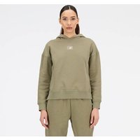 NEW BALANCE Damen Kapuzensweat Essentials Americana Brushed Back Fleece Hoodie von New Balance