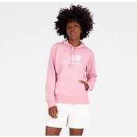 NEW BALANCE Damen Kapuzensweat Essentials Stacked Logo Hoodie von New Balance