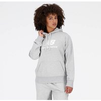 NEW BALANCE Damen Kapuzensweat Essentials Stacked Logo Hoodie von New Balance