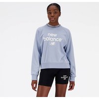 NEW BALANCE Damen Kapuzensweat NB Essentials Graphic Crew Fleece Sweatshirt von New Balance