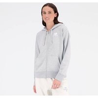 NEW BALANCE Damen Schlupfjacke NB Essentials Stacked Logo Full Zip Hoodie von New Balance