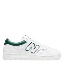 New Balance BB480LGT Bianco-Verde Bianco Verde/39 1/2 von New Balance