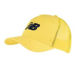 New Balance Hats Lifestyle Athletics Trucker Cap - Burgunderrot, Gelb (Lemon Zest), One size von New Balance
