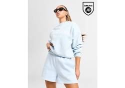 New Balance Logo Fleece Shorts - Damen, Blue von New Balance