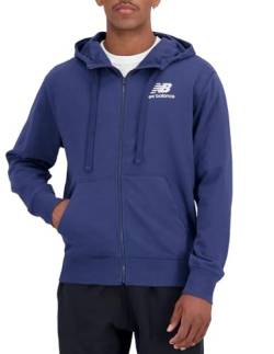 New Balance NB Essentials Stacked Logo Full Zip - XL von New Balance