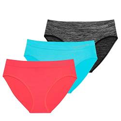 New Balance Women's Ultra Comfort Performance Seamless Hipsters, 3-Pack of Underwear von New Balance