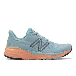 New Balance Womens Fresh Foam Running Shoes, 880V11, Pale Blue CHILL/Light Mango, 9.5 von New Balance